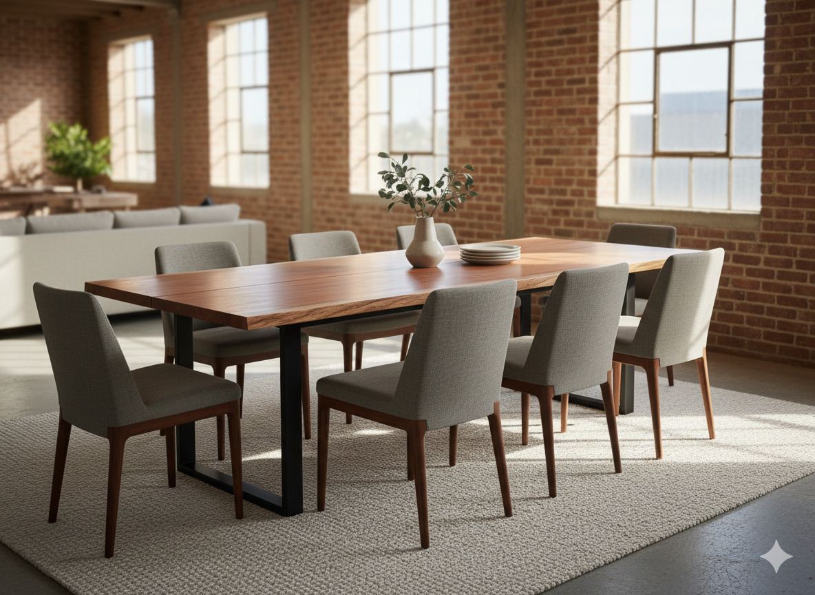 Custom dining table