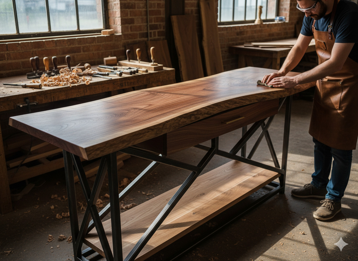 Custom furniture craftsmanship